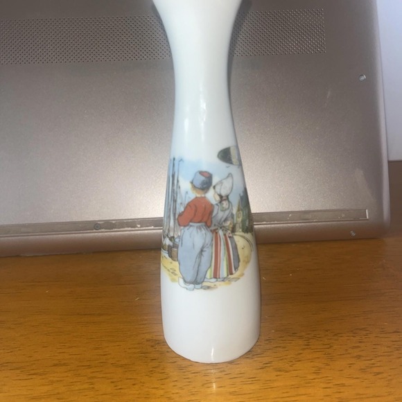 Vintage Bud Vase Holland Scene 6" Tall - Picture 1 of 5